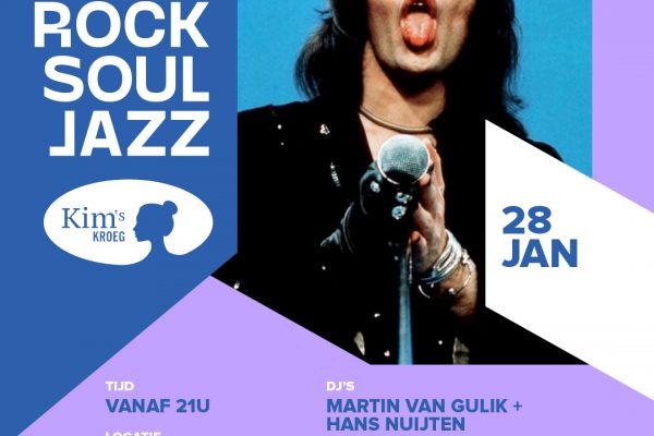 28th of January’23 Rootz Café Classic Rock&Soul Night at Kim’s Kroeg Tilburg
