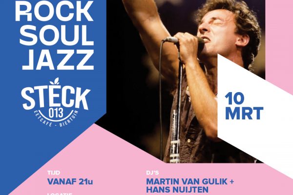 Rootz Café presents Rock&Soul Night at Steck013 in Tilburg