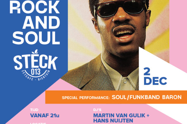 02.12.2024 Rootz Café Rock&Soul Night at Steck013 with live performance by BARON