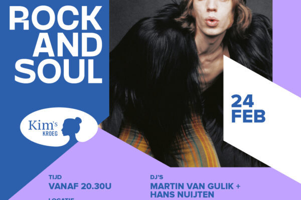 24.02.2024 Rootz Café Rock&Soul Night Kim’s Kroeg Tilburg